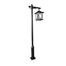 庭院灯户外3米景观灯led公园景区防水复古双头中式仿古太阳能路灯