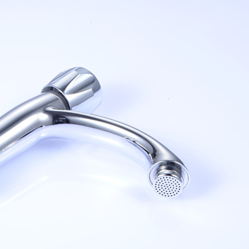 洗手盆龙头单冷面盆台盆4分立式浴室水嘴塑钢洗脸盆水龙头大台式