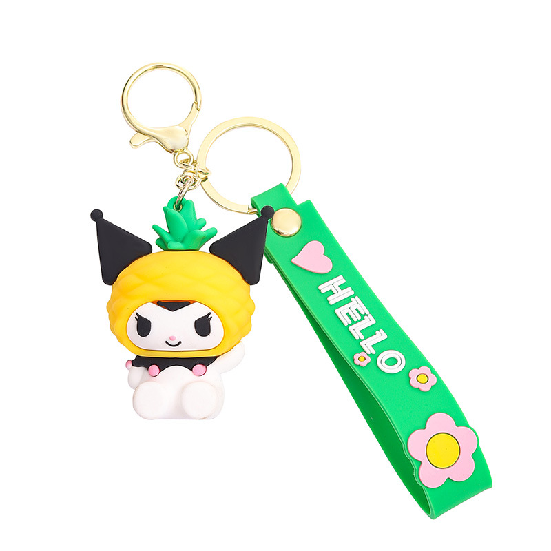 Cartoon Creative Sanrio Keychain Bag Pendant Cute Key Chain Ornaments Yiwu Small Commodity Gift Wholesale