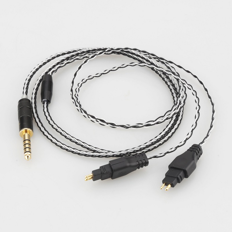 适用森海hd600 hd650 hd660s hd580耳机升级线2.5 4.4 xlr平衡线