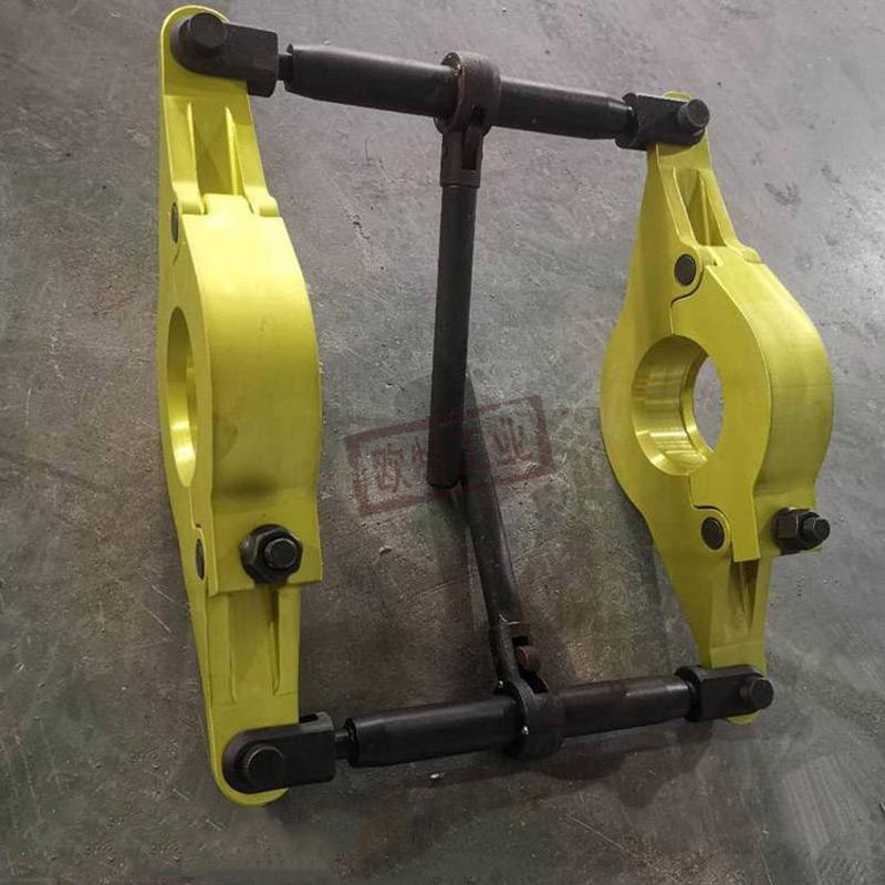 单片瓷瓶更换器通用型闭式卡具16-21吨钛合金闭式卡具