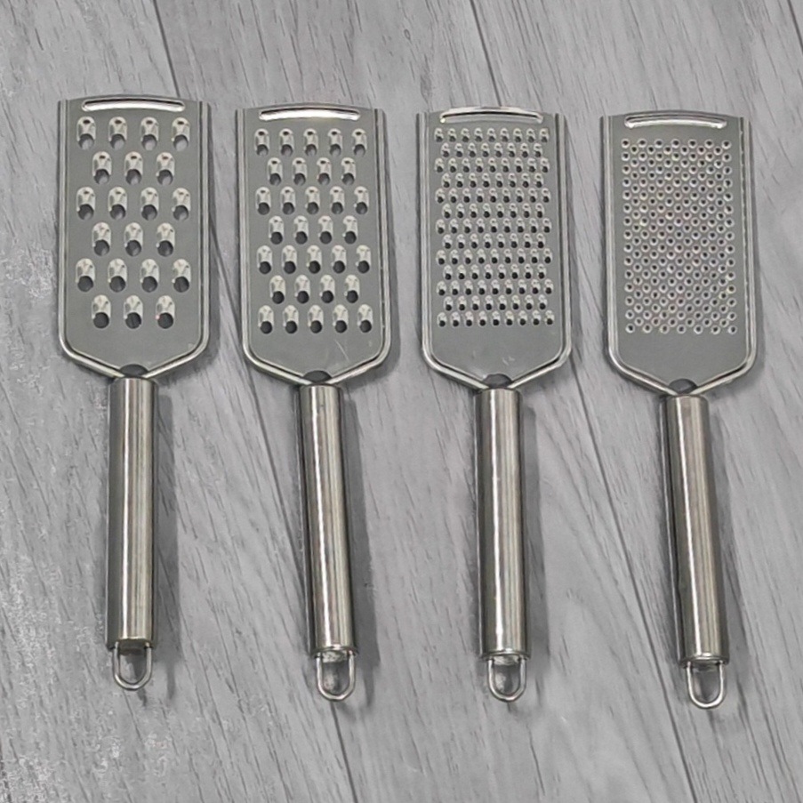 爆款加厚不锈钢萝卜刨丝器 三合一奶酪擦丝器 长芝士刨柠檬削皮刀