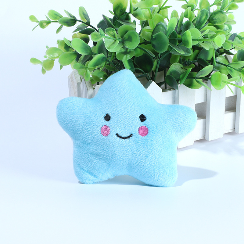 New Dog Toy Cute Fresh Smiling Face XINGX Plush Toy Cat Toy Sound Toy