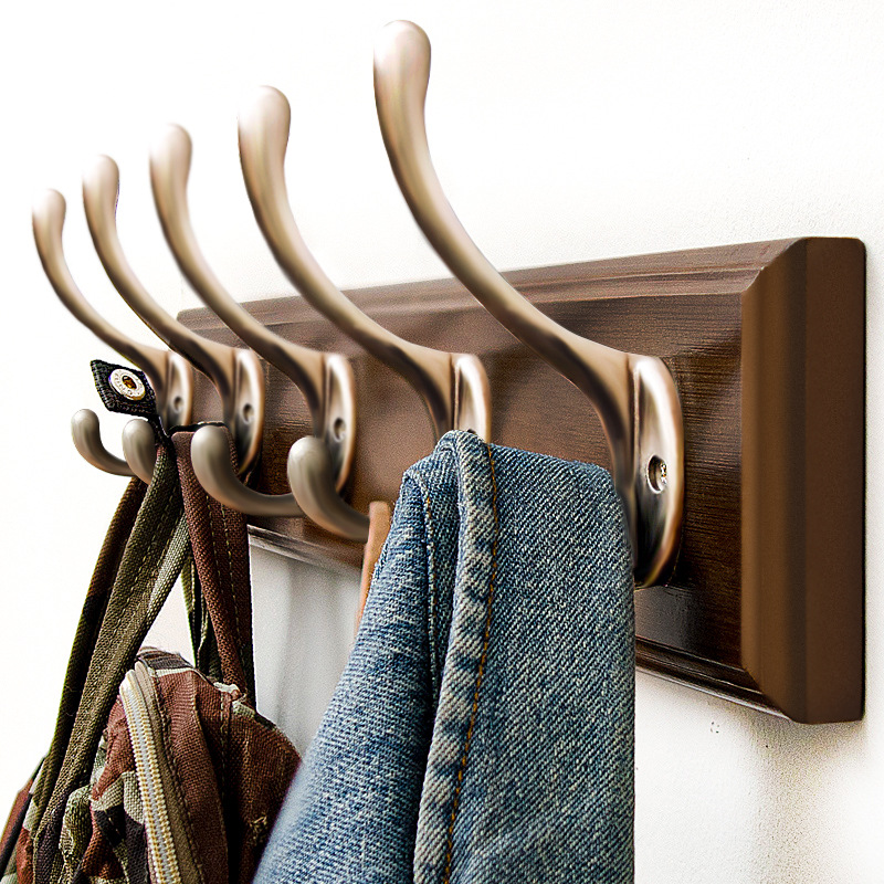 挂衣架壁挂墙上进门口卧室入户挂衣钩玄关衣帽墙壁式衣服挂架挂钩