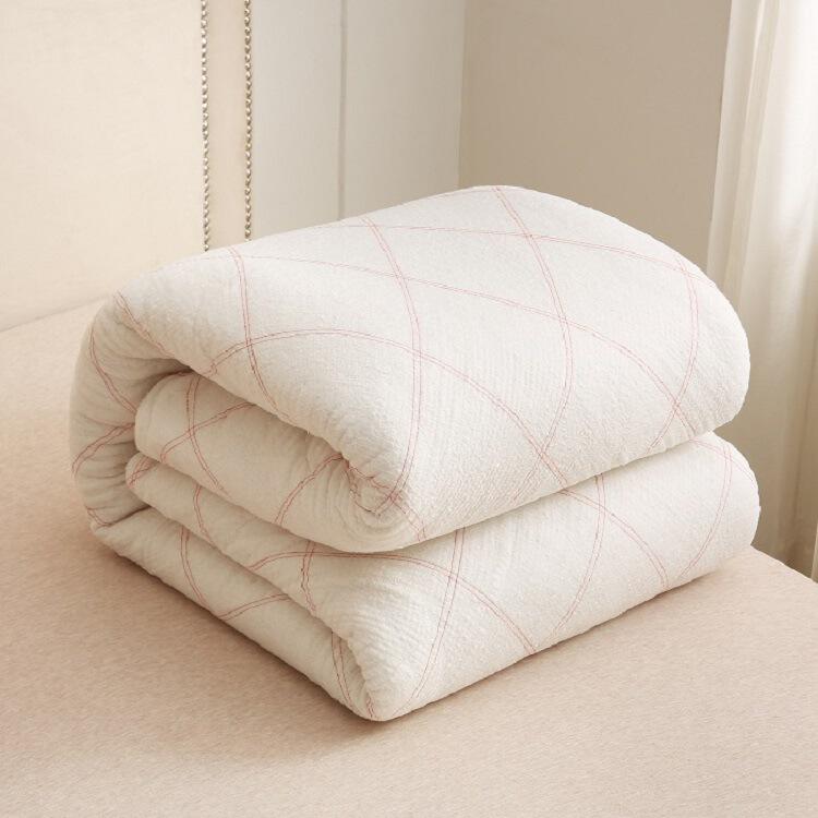 冬天盖的双人棉被1.2米铺床的褥子1.2被子寝室被芯加厚保暖-询价-阿里