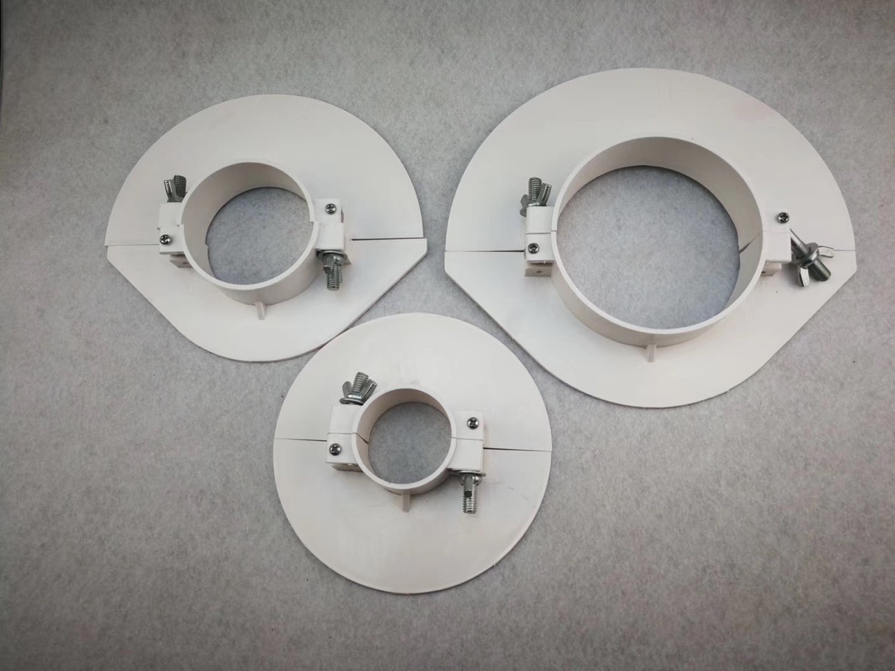 pvc吊模板 补漏环防漏封堵补洞排水管预留洞吊模预埋吊模板封洞器