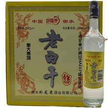 河北衡水卧龙泉老白干42度整箱500ml*12瓶装口粮酒发快递