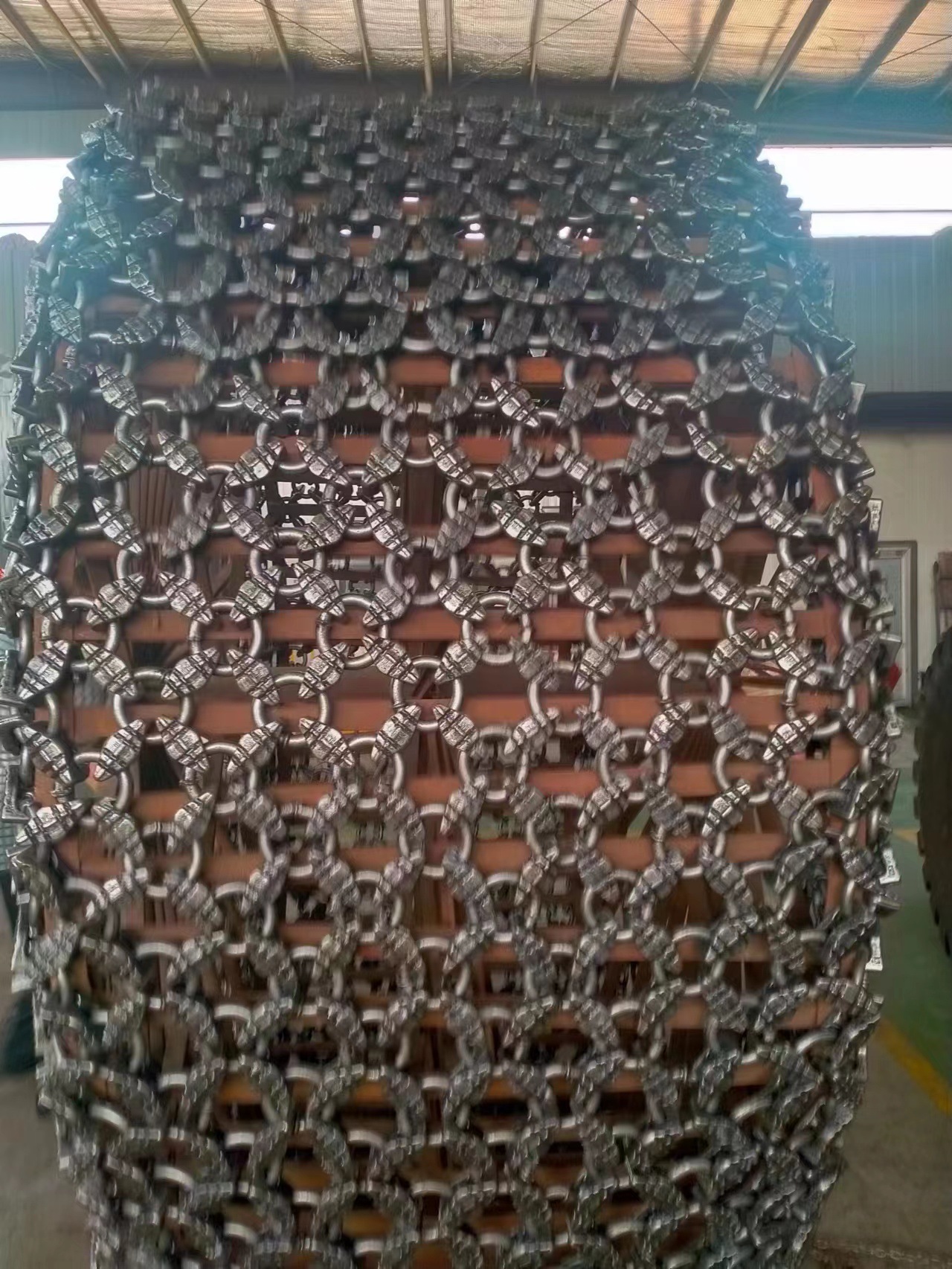 975-18型铲车防滑链1000-16锻造轮胎保护链装载机防护链防护条