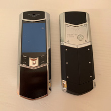 Vertu威图手机V8蓝宝石玻璃屏滑盖功能备用机按键手机老年人手机