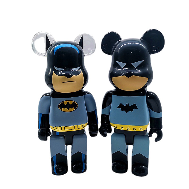 热卖暴力熊bearbrick积木熊400% 模型手办客厅电视柜摆件玩具公