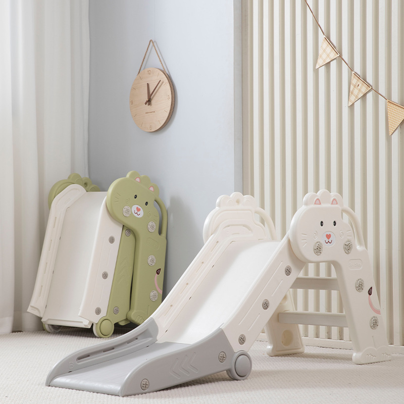 宝宝滑滑梯室内家用可折叠小型滑滑梯组合婴儿室内幼儿园游乐园