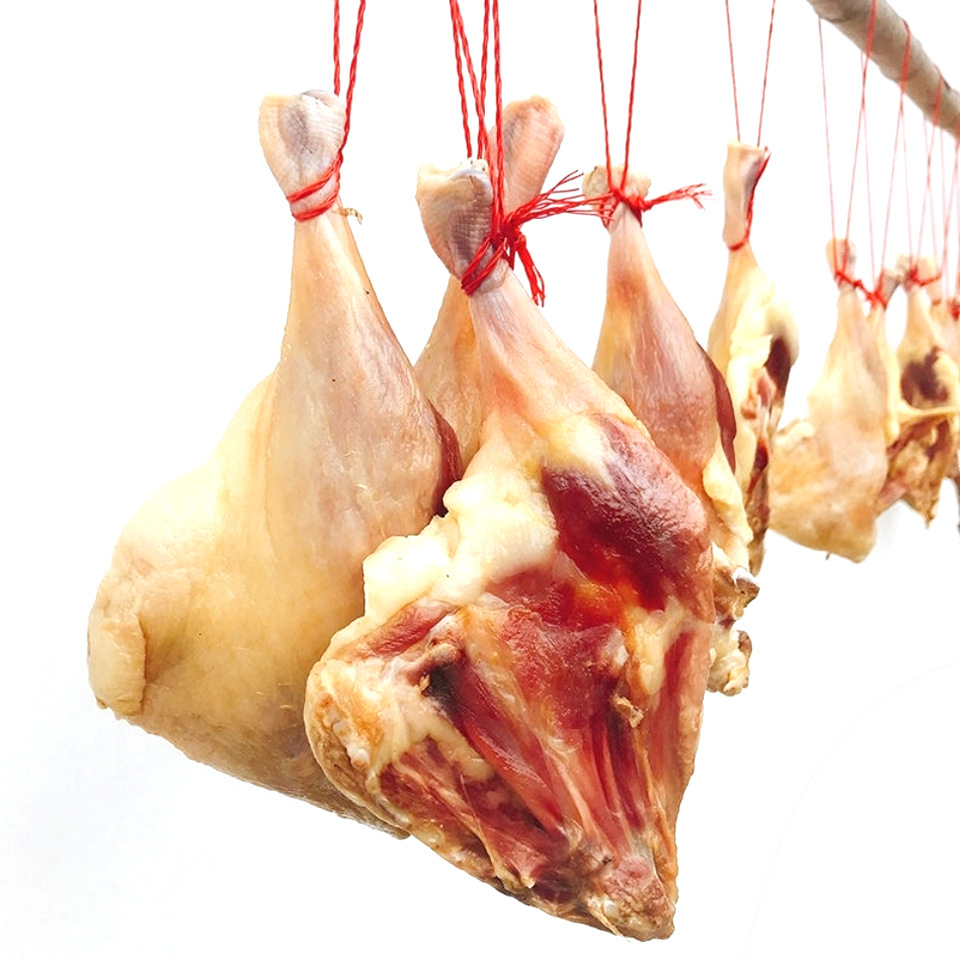 真空干鸭腿3斤6只风干腊鸭腿咸鸭腿农家土腊肉咸肉江西特产