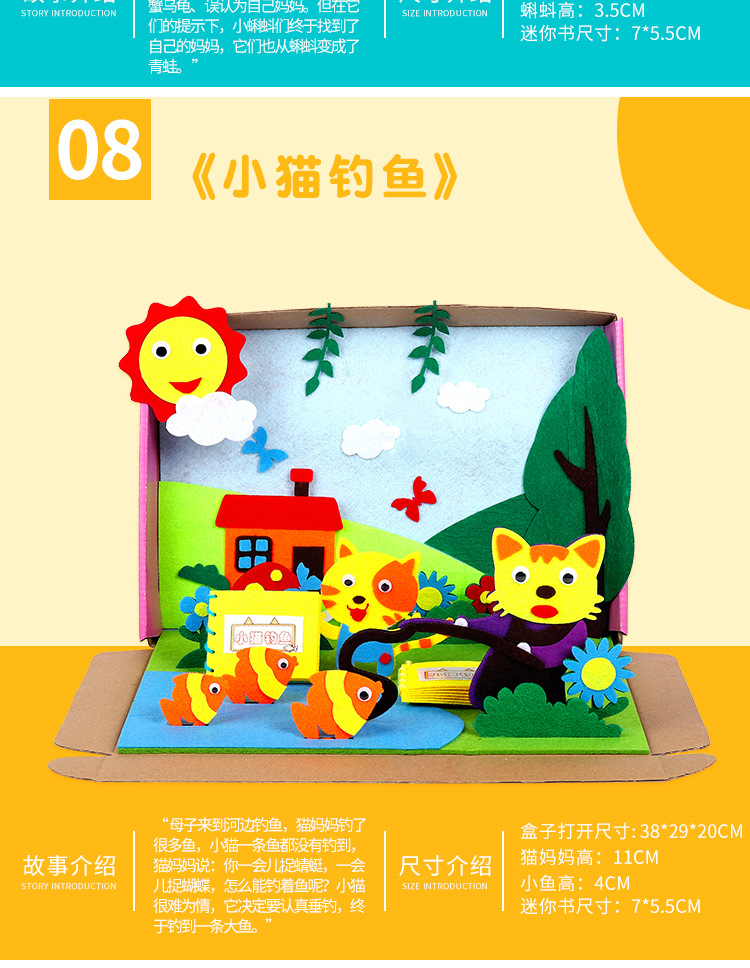 狐假虎威,狐狸与葡萄,鸡毛信,乌鸦喝水,小红帽,小猴子下山,小猫钓鱼