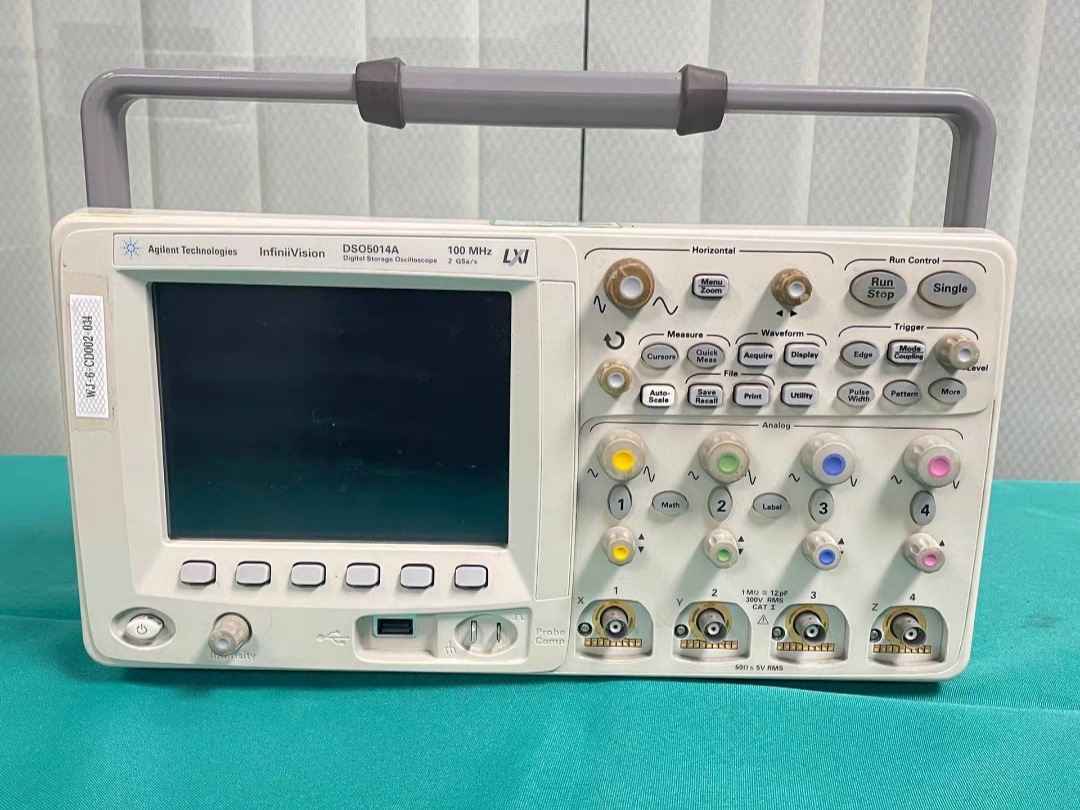 是德keysight安捷伦 agilent 100 mhz 4通道 dso5014a 数字示波器
