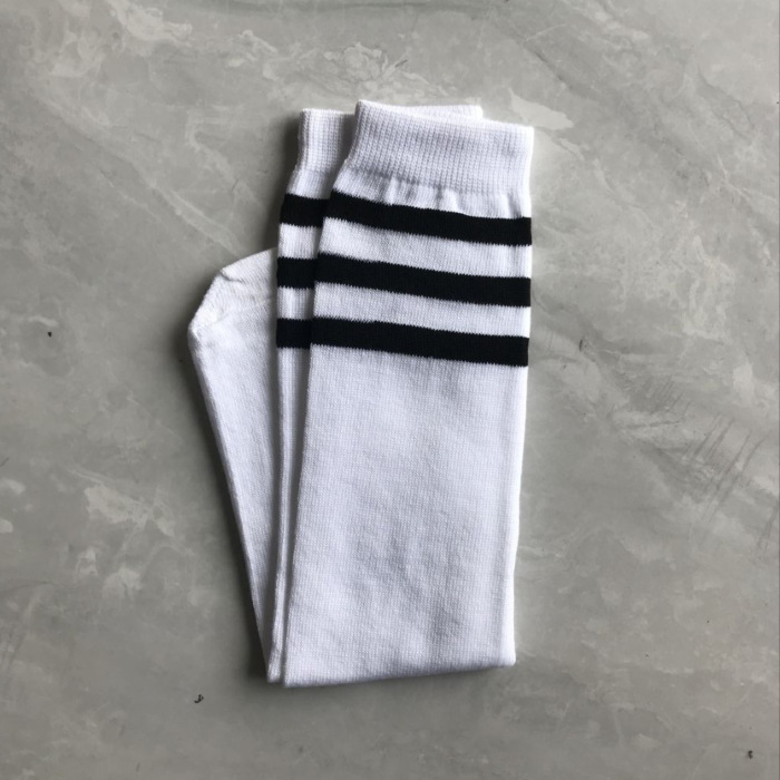 Three Bars Stockings Children's Football Socks Children's Tube Socks School Uniform Socks Spring and Autumn Cheerleading Boys and Girls Performance Socks