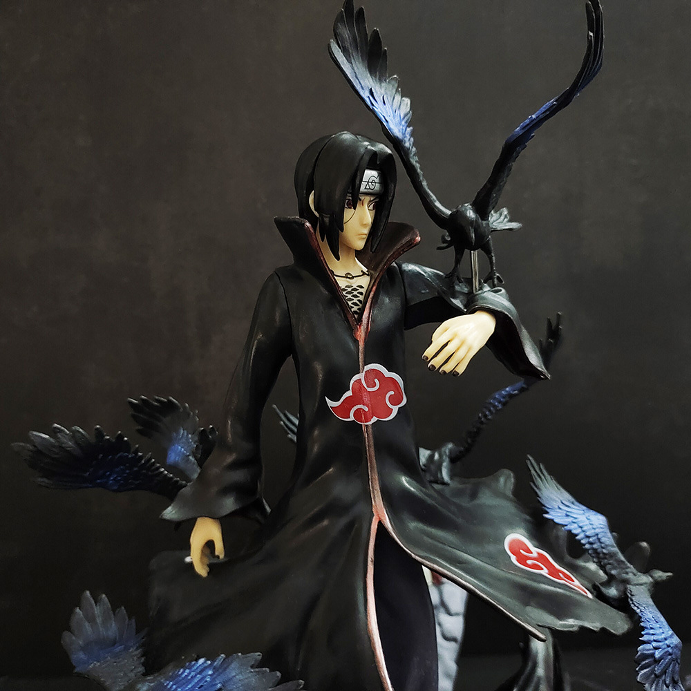 动漫批发 火影忍者 晓组织 宇智波鼬 乌鸦鼬 手办模型摆件礼品