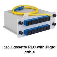 重庆批发销售1各种光分路器 1分16 SC/APC 1分16 插片式分光器