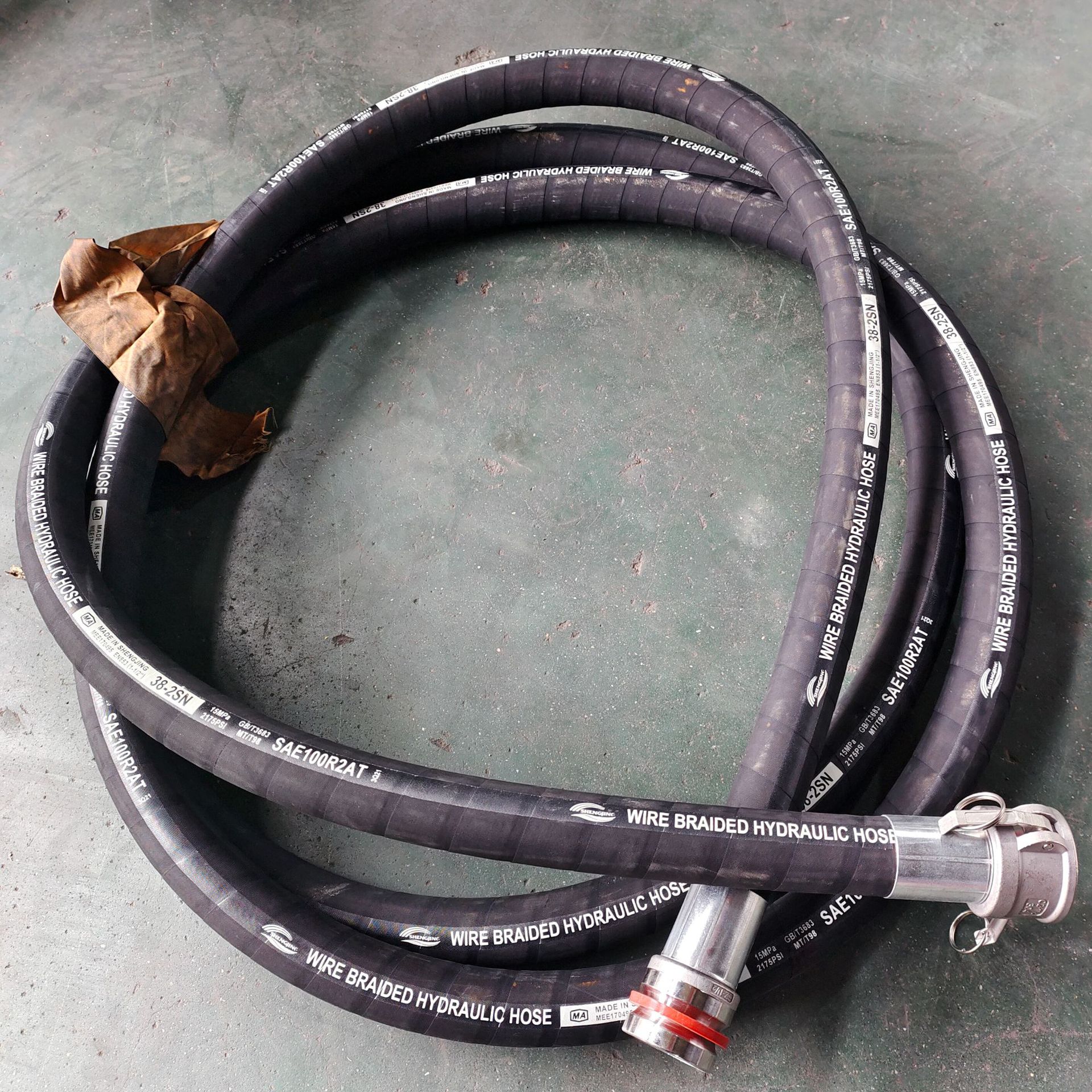 输送混凝土水泥发泡砂浆两用机胶管 快速接头胶管 发泡机输送胶管