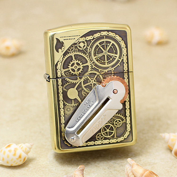 zippo打火机162盔甲贴章火石盒-阿里巴巴