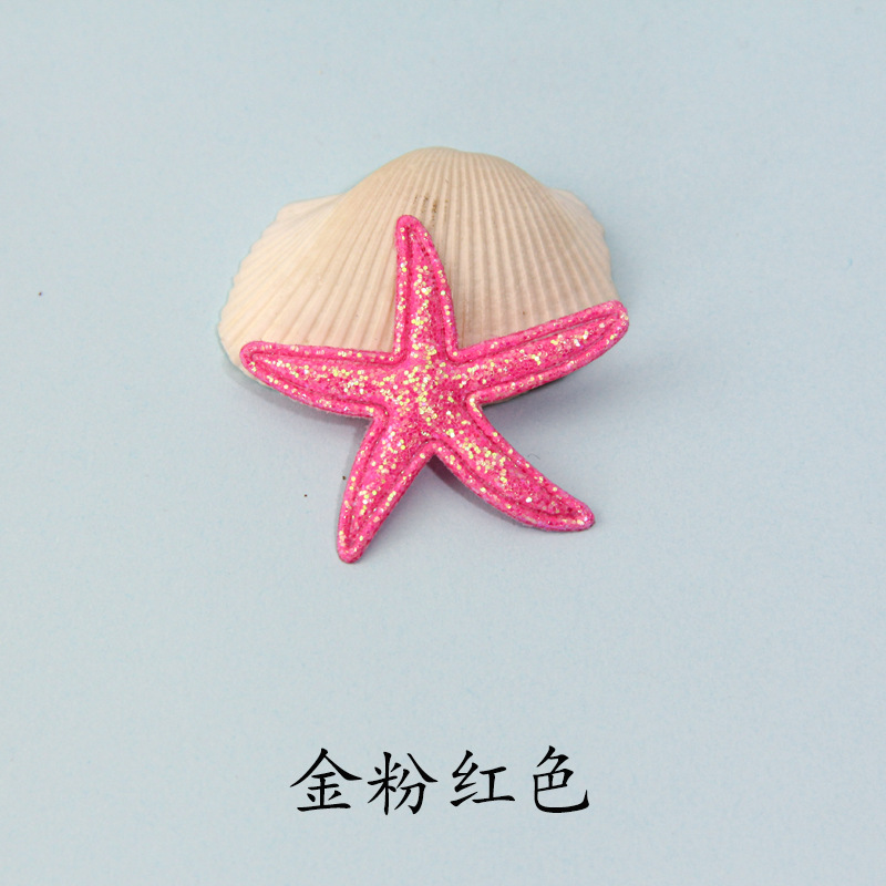 Handmade Diy Starfish Hairpin Accessories Ocean Series Mobile Phone Shell Material Creative Children Material