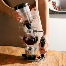 Bincoo虹吸式煮咖啡壶虹吸壶套装家用手动咖啡机蒸馏式耐热玻璃