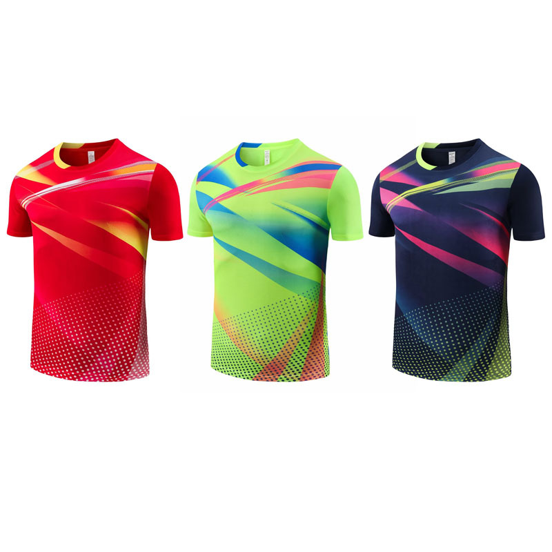 运动服定z新款羽毛球服上衣队服女比赛排球训练乒乓球衣男款2024