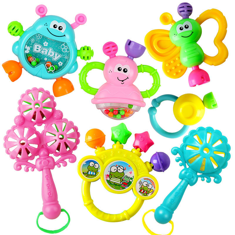 Baby Toys 0-1 Years Old Baby's Rattle 0-3-6-12 Months Newborn Baby's Rattle Crib Hanging Toys