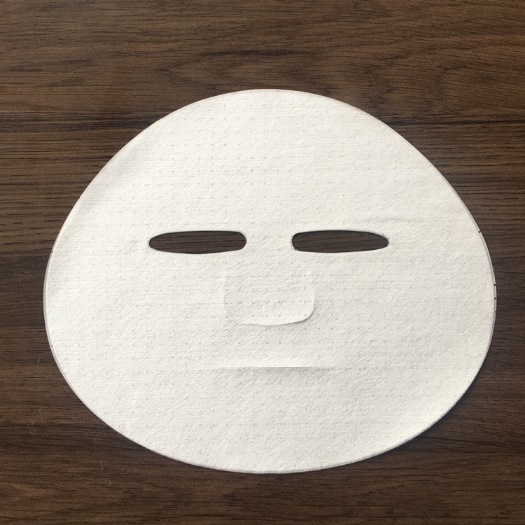 天丝面膜布水刺无纺布 一次性天丝面膜纸配珠光膜隐形轻薄透气-阿里巴