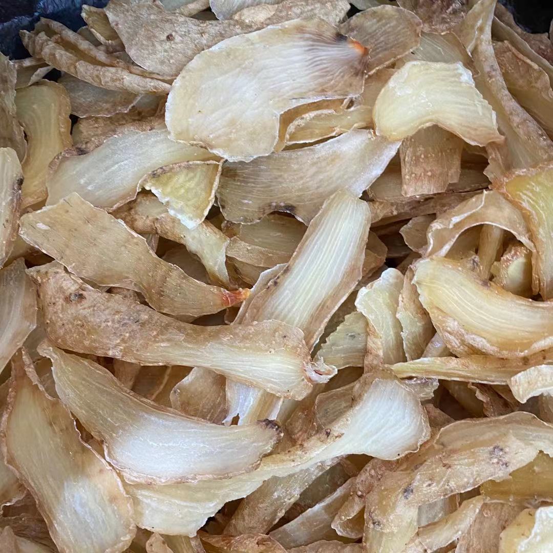 昭通天麻 小草坝天麻 天麻中等大片 天麻干货 无熏硫全干天麻片