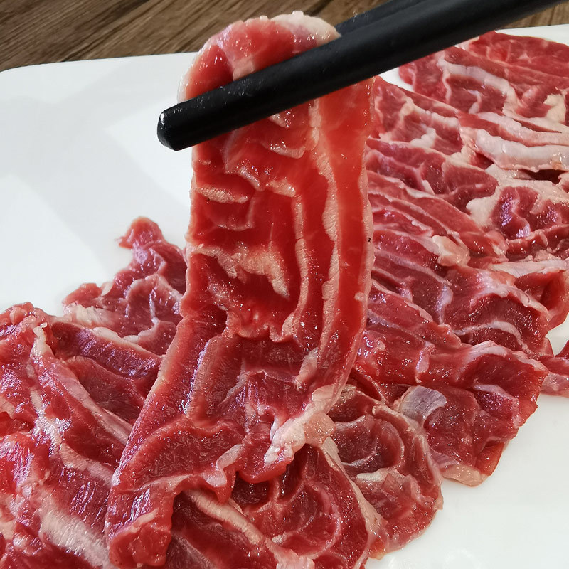 潮汕五花脚趾肉牛五花趾金钱展鲜牛肉牛腱子牛展肉牛肉火锅批发