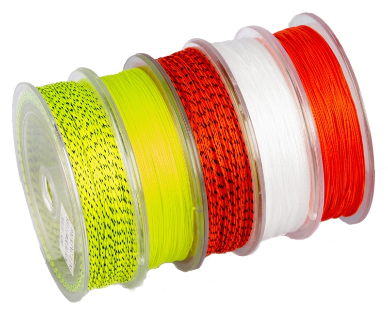 亚马逊跨境飞钓巨物搏击鱼线涤纶不加蜡预备线飞蝇线杯填充线批发