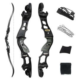 美猎反曲弓合金插片弓专业户外竞技弓箭射击射箭运动器材工厂直供