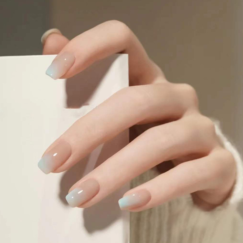 柒诗漫品牌相似b158珍珠蜜恋网红少女穿戴美甲成品假指甲贴片可拆卸中