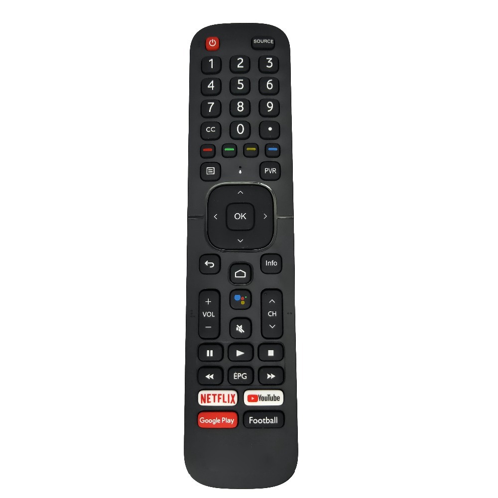erf2j60h 适用于海信电视语音遥控器 32e5610fs netflix youtube