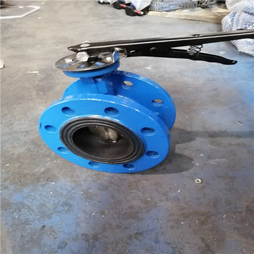 软密封法兰蝶阀d41x-16 d341x-16 手柄中线法兰蝶阀 消防管道蝶阀