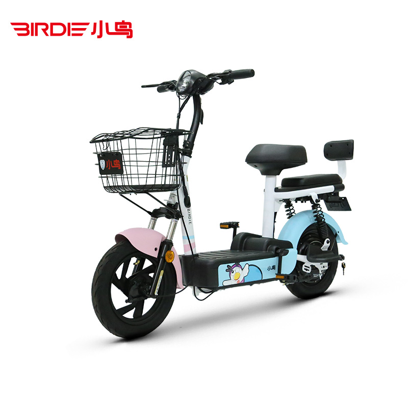 小鸟电动车官方旗舰新国标男女轻便小型电瓶车铅酸锂电电动自行车