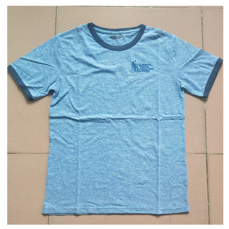 厂家定做户外涤纶t恤情侣修身短袖涤纶圆领健身t恤女可加logo