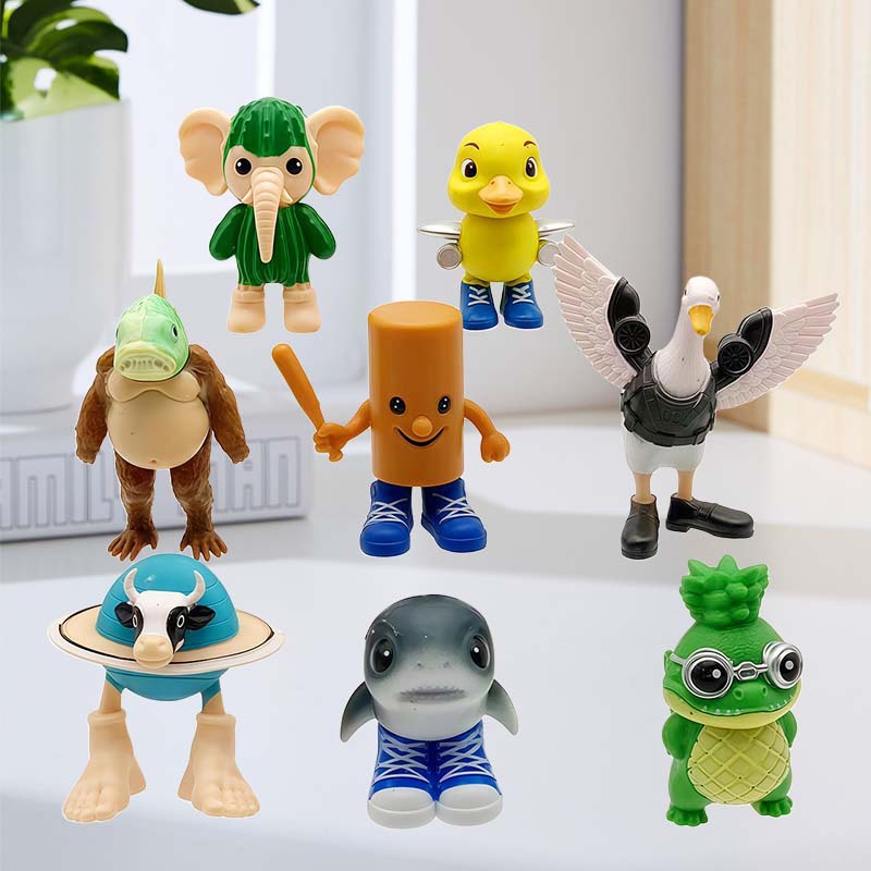 新品跨境手办山海经仙人掌大象tungtungsahur木棍人通通摆件公仔