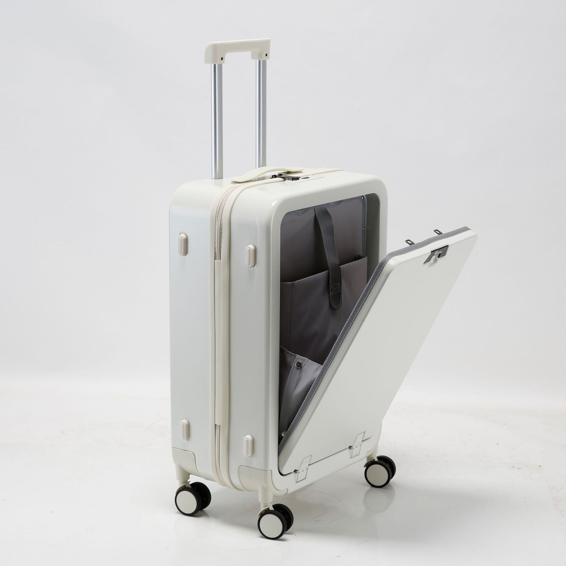 new luggage women‘s trolley case men‘s durable student universal wheel password suitcase small leather case