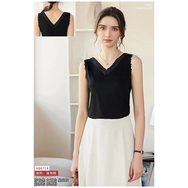 can be worn outside small sling slim fit soft vest v-neck sexy beauty back camisole summer new inner wear