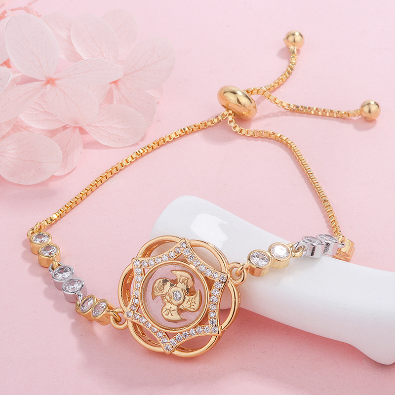 泰国龙婆本时来运转旋转风车手链寺庙旅游旺夫招桃花招财转运手链