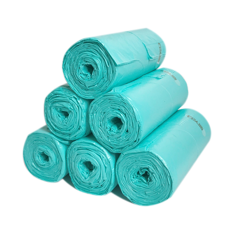 可降解中号垃圾袋家用手提式背心式石头造卷装厨房环保超市购物袋