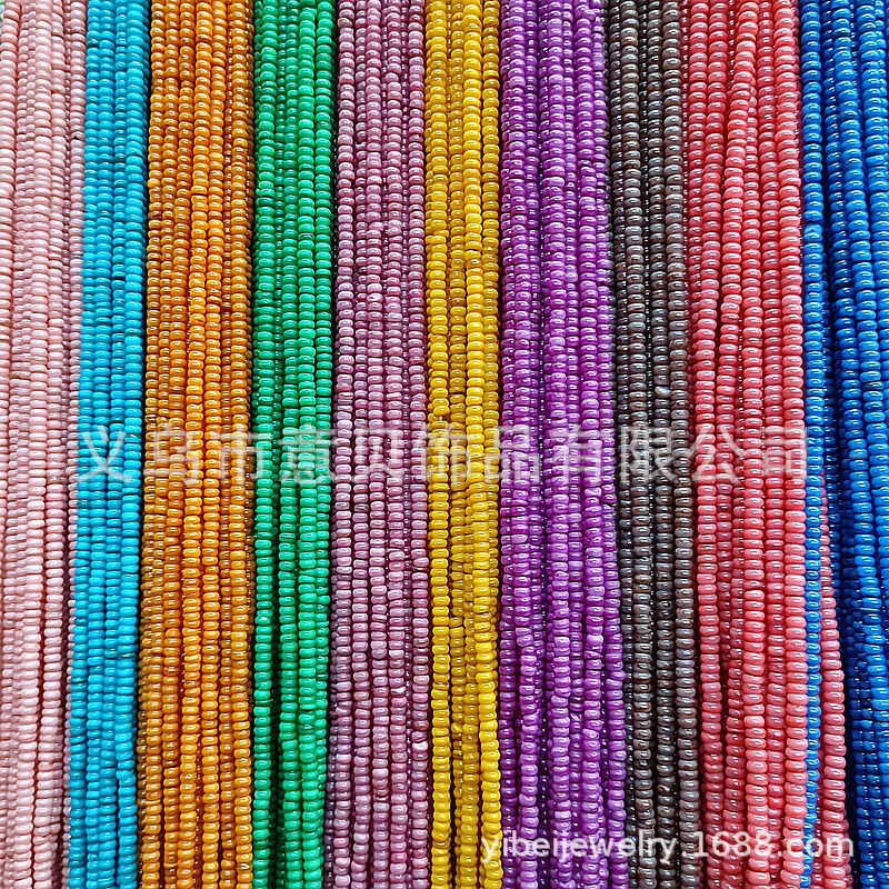 Freshwater Shell Wheel Beads 3 X5mm Chain Jewelry Accessories Amazon Necklace Bracelet Semi-Finished Accessories