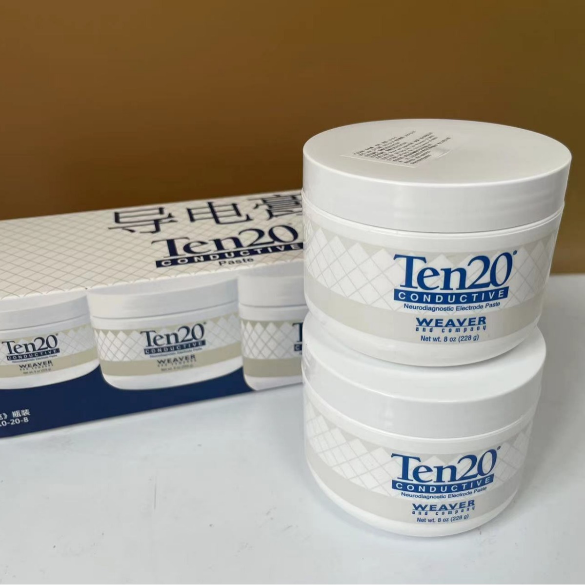 ten20导电膏 美国韦弗导电膏228g 资质齐全 脑电导电膏 正品保障