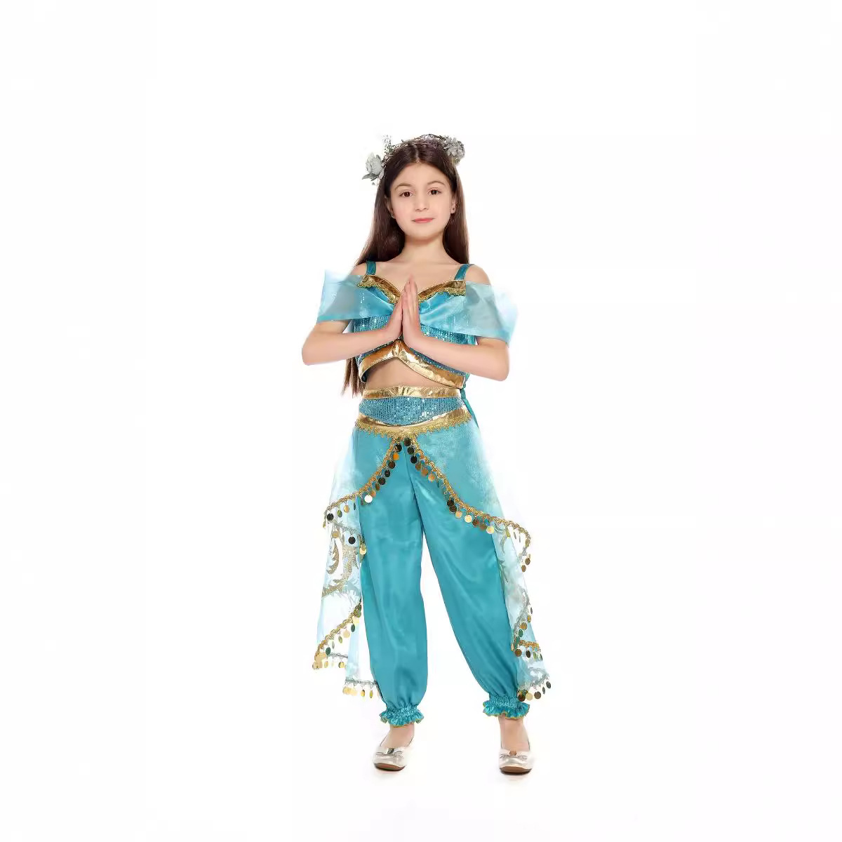六一儿童节童话故事女童角色扮演阿拉伯cosplay茉莉公主裙