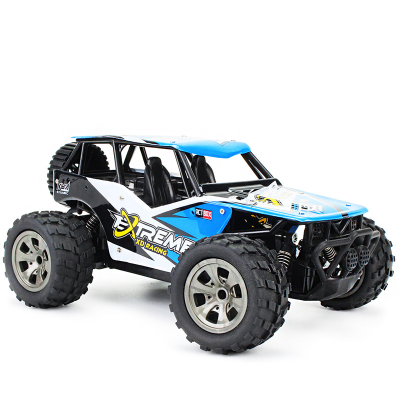 遥控1:18合金rc越野汽车 儿童沙漠攀岩漂移车 跨境男孩玩具车批发