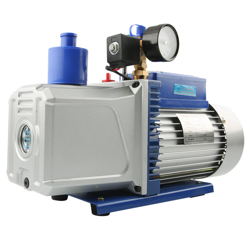 旋片式真空泵小型抽气实验室汽车空调冰箱维修负压制冷工具