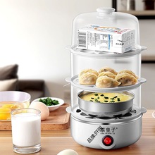 茶皇子煮蛋器蒸蛋器自动断电小型煮鸡蛋羹早餐机迷你家用批发
