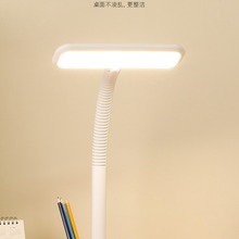 LED充电台灯触摸调光自然光学习护眼灯双笔筒阅读床头灯