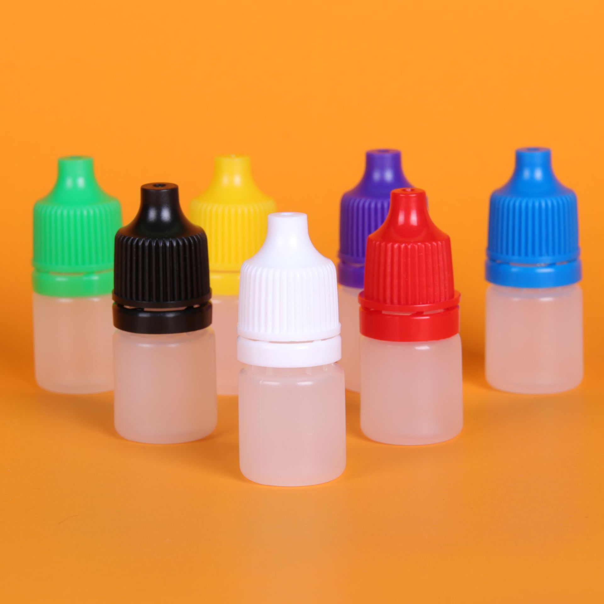 3ml眼药水滴瓶子 3毫升染色剂塑料瓶 样品分装瓶眼药水瓶